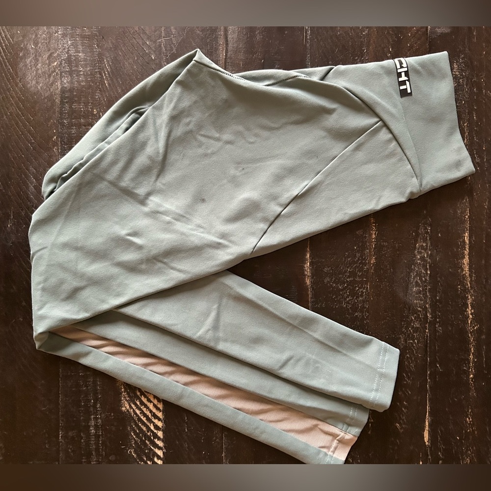 Echt leggings, olive green